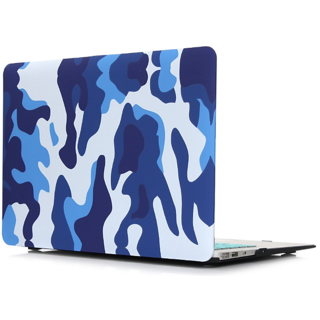 Heartly Military Camouflage Pattern Design Laptop Flip Thin Hard Shell Rugged Armor Bumper Back Case Cover For MacBook A