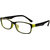Cardon Black In Green Rectangular EyeFrame-LCEWCD870-603-7xBLK