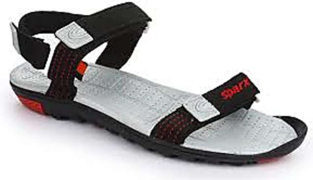 sparx sandals ss414 in black colour 