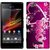 WOW Printed Back Cover Case for Sony Xperia M