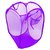 Bms Two Purple Big Nylon Mesh Foldable Laundry Washing Clothes Basket Bag (7L-TICH-G6CP)