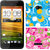WOW Printed Back Cover Case for HTC Butterfly X920D