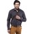 Cotton Formal Shirt Charcoal Gray Color for Men