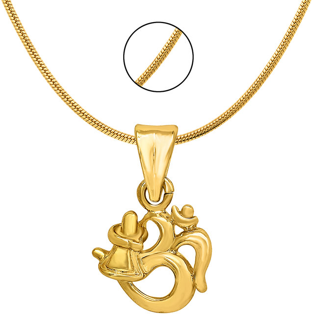 om gold pendant price rupees