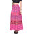 Saffron Craft Women Full Length Cotton Printed Wrap Around Skirt