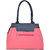 Fdfashion Pink PU Casual Plain Handbag