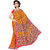 The Ethnic Chic Orange Colored Weightless Saree