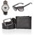 iLiv Multicolor UV Protection Wayfarer Unisex Sunglasses - Black Wallet , Belt , Wayfarer  Club Watch