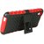 Heartly Flip Kick Stand Spider Hard Dual Rugged Armor Hybrid Bumper Back Case Cover For Htc Desire 626 626G+ - Hot Red
