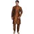 Arose Fashion Copper Brown Silk Kurta Pajama Set