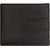 Justanned Men Formal Black Genuine Leather Wallet         (3 Card Slots)MW05