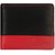 Justanned Men Black Genuine Leather Wallet         (5 Card Slots)MW213-1