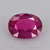 2.11ctw 9.10x7x3.5mm Oval Red Ruby Good Medium Inclusions AAA