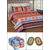 Combo of 1 bed sheet 2 pillow covers complimentary 2 mats 2 facetowel