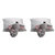 Deals Grey Elephant Pillow with baby elephant (40 cm)(set of 2)