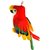 Deals India Musical Parrot - 20 cm(Red, Green)