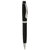 S-24 Black Metallic Pen with Card Holder  Apple Shape Clock Pen Gift Set