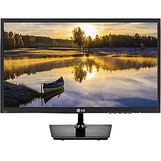 LG 19 inch LED Backlit LCD - 19M37A Monitor (Black) offer