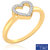 Certified 0.09ct Natural White Diamond Ring 14k Hallmarked Gold Ring LR-0228G