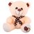 Tabby Toys Cute MufflerTeddy Bear-30cm(Butter & Brown)