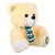 Tabby Toys Cute Muffler Teddy-30cm(Butter  Green)
