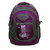 Attache Stylish School Bag (Purple  Grey)