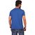 Lee Blue Round Neck Half Sleeve Mens T-Shirt