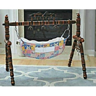 wooden jhula for baby online