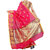 rafeek stores Women Kanchipuram Cotton Art Saree With Tissue Blouse (Pink ,3144-7094-AB-RANI)