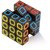 SHANAVAS STORES Qiyi MoFangGe Dimension Speed Cube 3x3 Stickerless Smooth Magic Cube Puzzles Transparent Bl