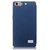 Heartly Goldsand Sparkle Luxury Pu Leather Window Flip Stand Back Case Cover For Huawei Honor 4X Dual Sim - Power Blue