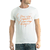 Capable Of Anything- 13Karma Cotton White Round Neck Men T-shirt