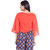 Globus WomenS Orange Colored Top