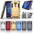 Heartly Graphic Designed Stand Hard Dual Rugged Armor Hybrid Bumper Back Case Cover For Asus Zenfone 2 Laser ZE550KL 5.5 inch - Mobile Gold