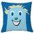Lushomes Kids Digital Print Smile Cushion Covers (Pack of 5)