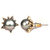 JAZZ Dailywear Silver Colour CZ Traditional Earring For Women (JER287)
