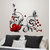 Pack Of 1 New way Multicolor PVC Decals Design 'Hearts With Floral' Wall Sticker(7536) (70 cm x 50 cm)