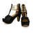 Funku Fashion Women's Black Heels