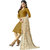Shopeezo Beige Colored Chanderi Plain Dress Material (Unstitched)