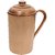 Craft Art India Brown Copper Jug Pitcher Drink ware Utensils, Ayurvedic Treatment Healing CAI-HD-0082