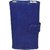 Totta Wallet Case Cover For Celkon Millennium Ultra Q500 (Blue)
