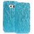 Heartly Premium Luxury PU Leather Flip Stand Back Case Cover For Samsung Galaxy S6 Edge - Power Blue