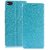 Heartly Premium Luxury PU Leather Flip Stand Back Case Cover For ZTE Nubia Z9 Dual Sim - Power Blue