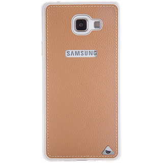 Stuffcool Levog Soft  Leather Back Case Cover for Samsung Galaxy A7 2016 - Brown