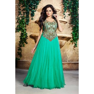 shopclues long gowns