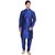 Arose Fashion Blue Silk Kurta Pajama Set