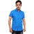 Mufti Men's Blue Slim Fit Casual Shirt