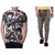 Combo Pack Mens Decent Track Pant  Army Design T-shirt
