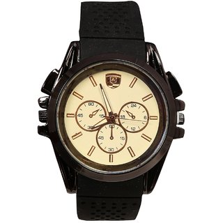 Buy Men Round Dial Black Belt Boys Analog Nice Watches Online 477 From Shopclues
