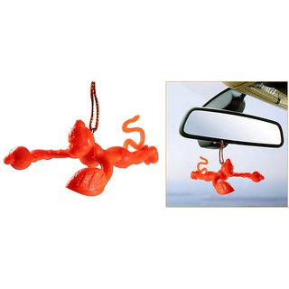 Takecare Flying Lord Hanuman Hanging Car Idol For Chevrolet Beat